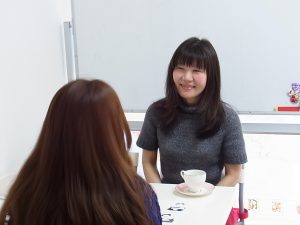 五反田の初心者向け英会話レッスンの様子